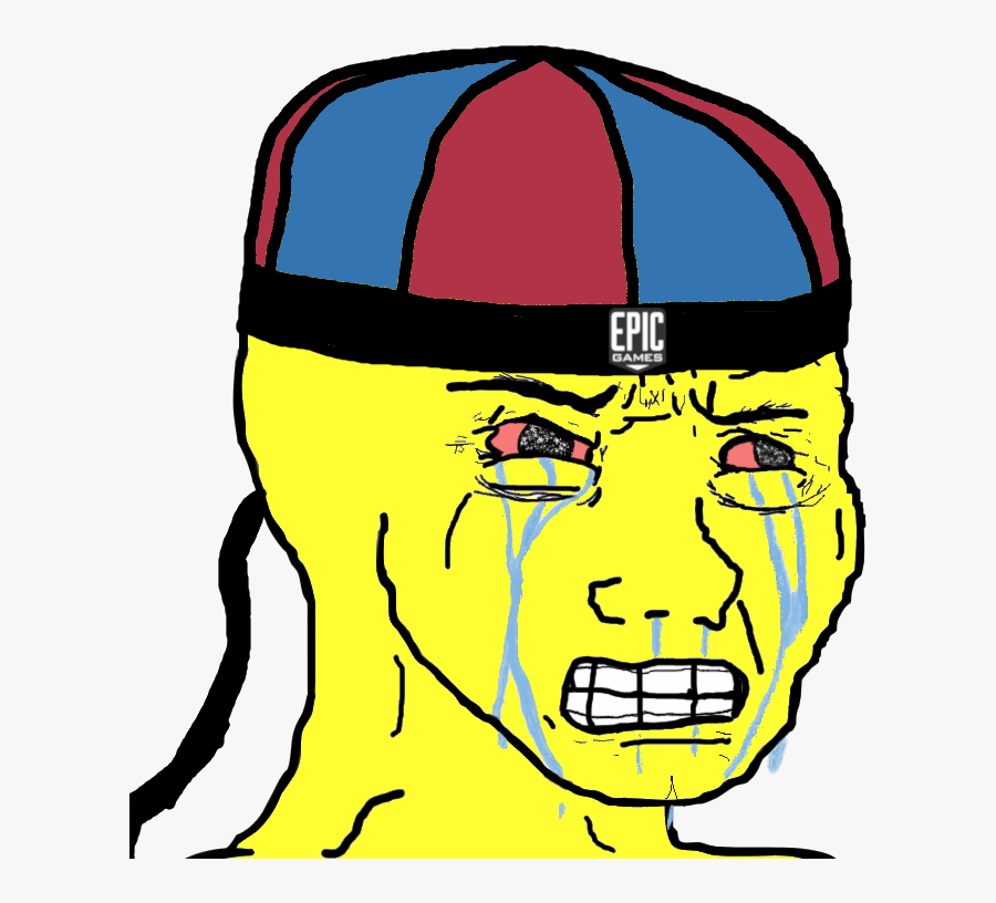 Epic Face Png -view Samegoogleiqdbsaucenao Epic Wojak - Wojak Crying Png, Transparent Clipart