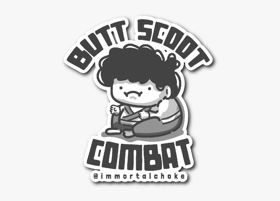 Butt Scoot Combat, Transparent Clipart
