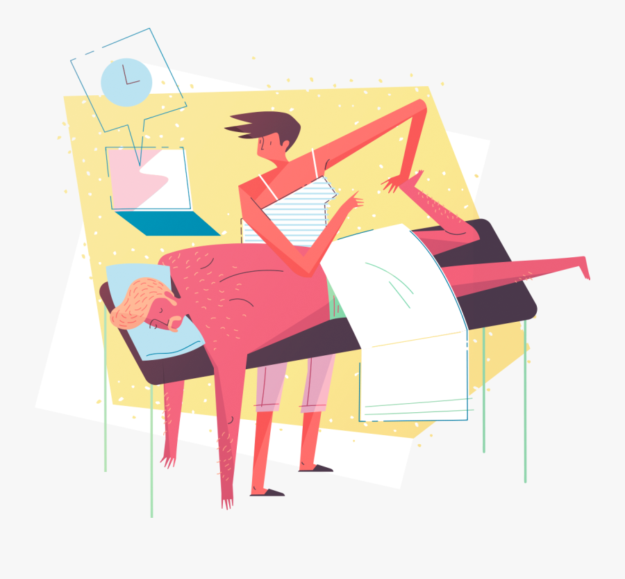 Osteopath Helping A Patient - Clinic Document Management System, Transparent Clipart