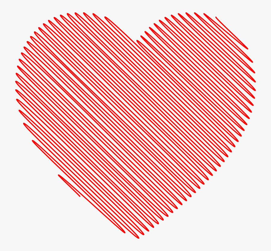 Free Clipart - Transparent Scribble Heart Png, Transparent Clipart