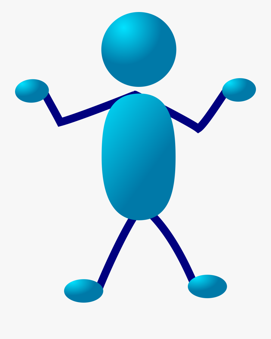 Create Clipart Stickman - Stickman Clip Art, Transparent Clipart