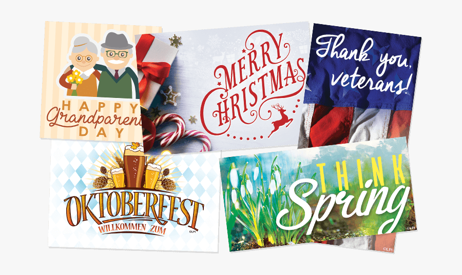 Examples Of Seasonal Clip Art - Calligraphy, Transparent Clipart