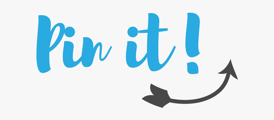 Pin-it - Calligraphy, Transparent Clipart