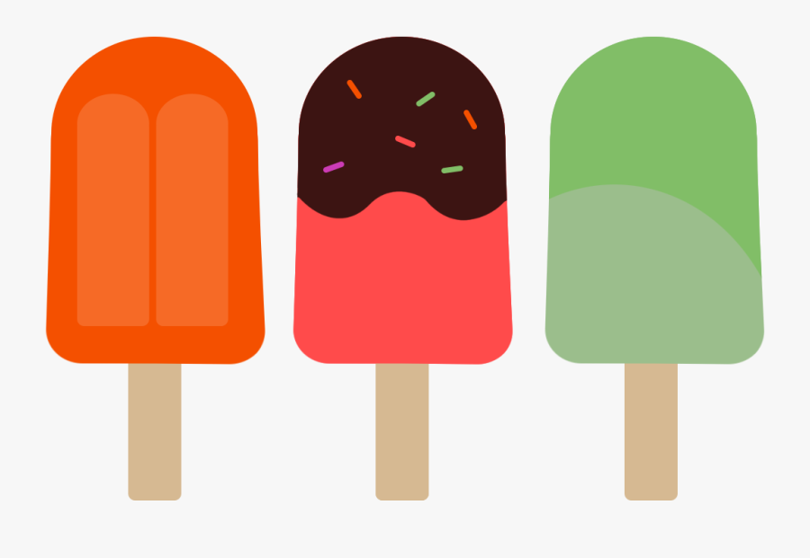 Ice Cream Popsicle Png, Transparent Clipart
