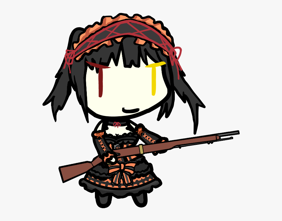 Cartoon Clip Art - Walfa Kurumi Tokisaki, Transparent Clipart