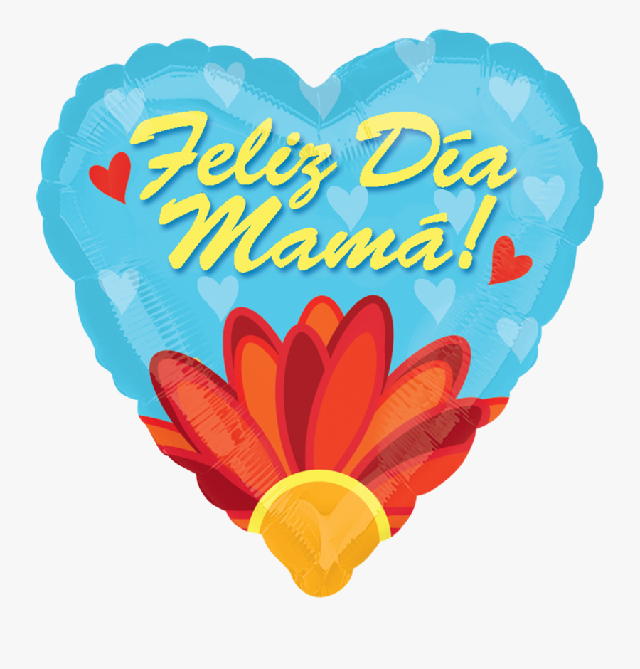 Feliz Dia Mama Daisy - Feliz Dia Mama En Corazon, Transparent Clipart