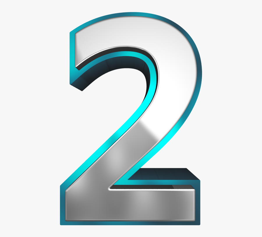 Number Two Clipart, Transparent Clipart