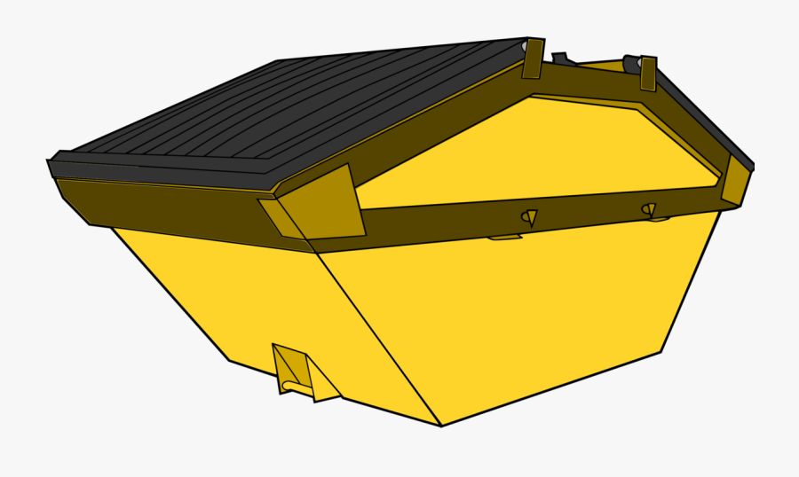 Angle,material,yellow - Rubbish Container Png, Transparent Clipart