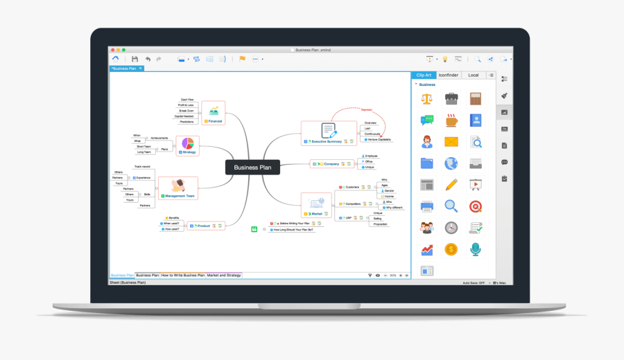 Best Mind Map Software, Transparent Clipart
