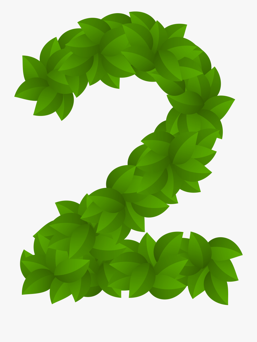 Clipart Numbers Green Jpg, Transparent Clipart