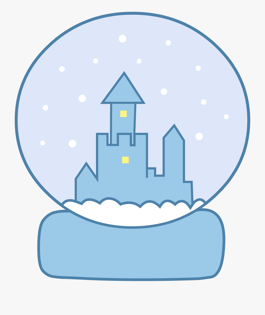 Snowy Clipart Castle ~ Frames ~ Illustrations ~ Hd - Circle, Transparent Clipart