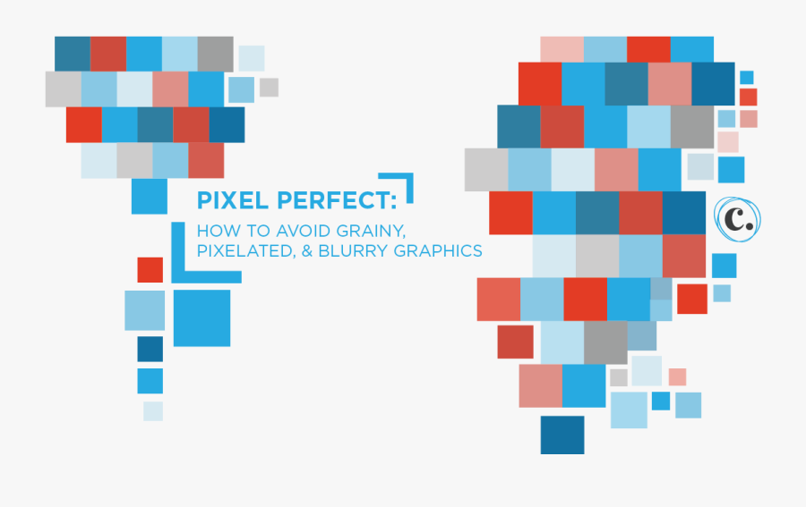 How To Avoid Grainy, Pixelated, And Blurry Graphics - Pixelated Illustrator, Transparent Clipart