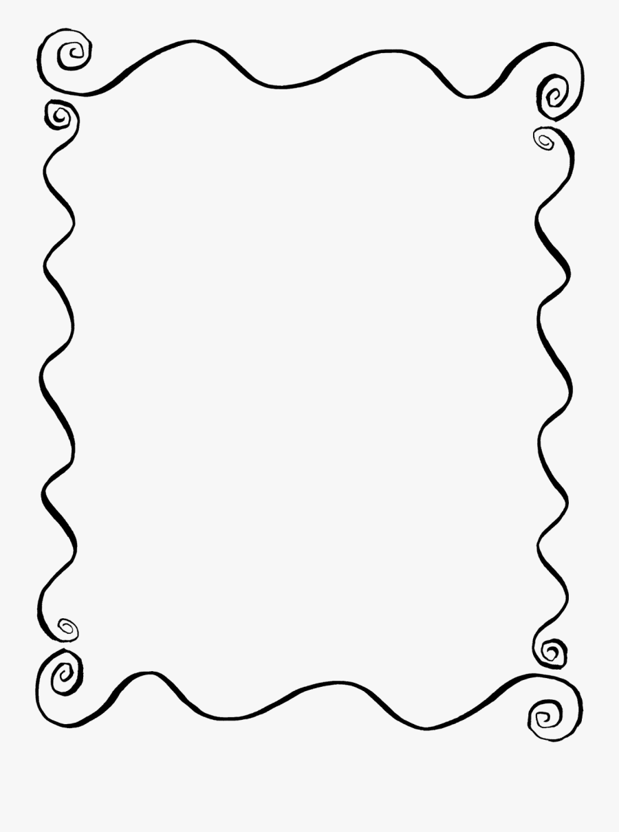 Greeting Cards, Gift Tags, And Lots More - Hand Drawn Frames Png, Transparent Clipart
