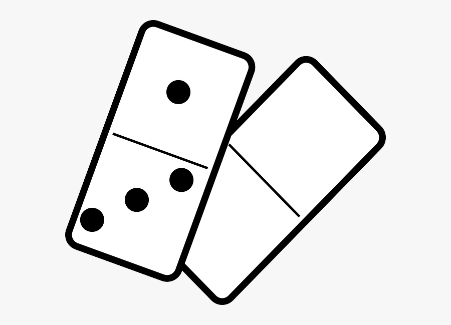 Domino - Clipart - Domino Cubes Transparent, Transparent Clipart