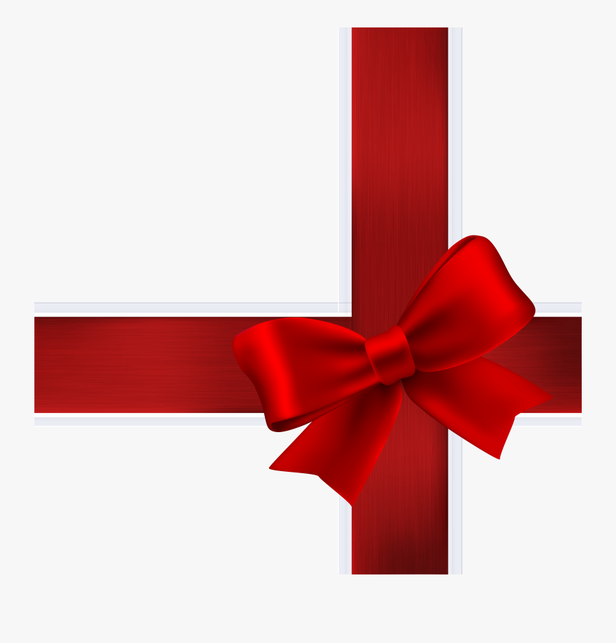 Deco Red Bow Transparent Png Clip Art Imageu200b Gallery, Transparent Clipart