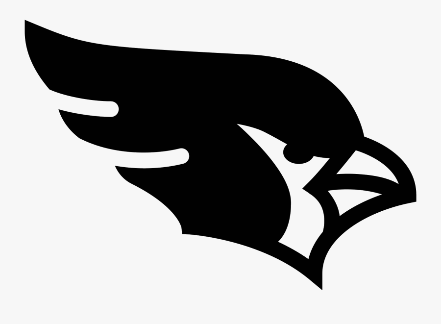 Automotive Decal,logo,clip Art,black And White - Arizona Cardinal Transparent Icon, Transparent Clipart