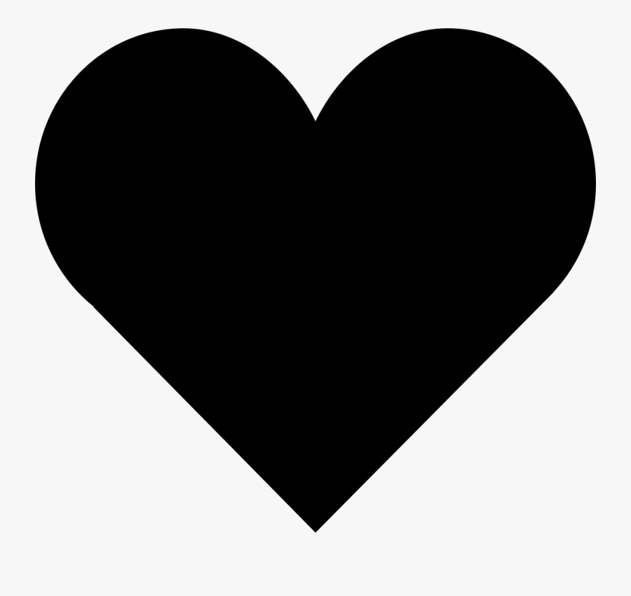 Heart Icon Svg, Transparent Clipart