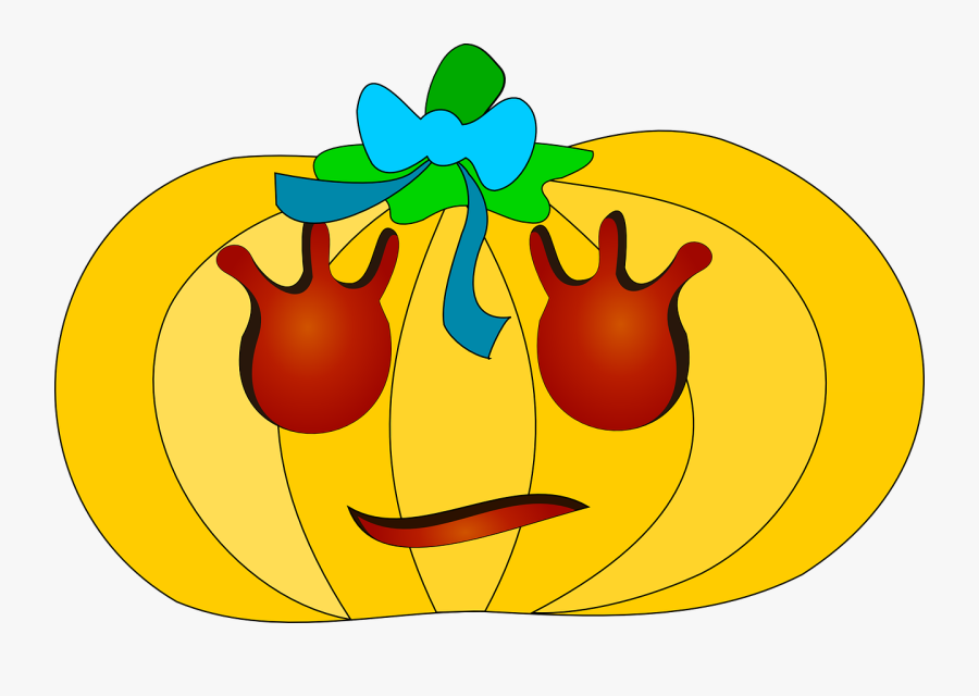 Pumpkin Clipart, Vector Clip Art Online, Royalty Free - Pumpkin Clip Art, Transparent Clipart
