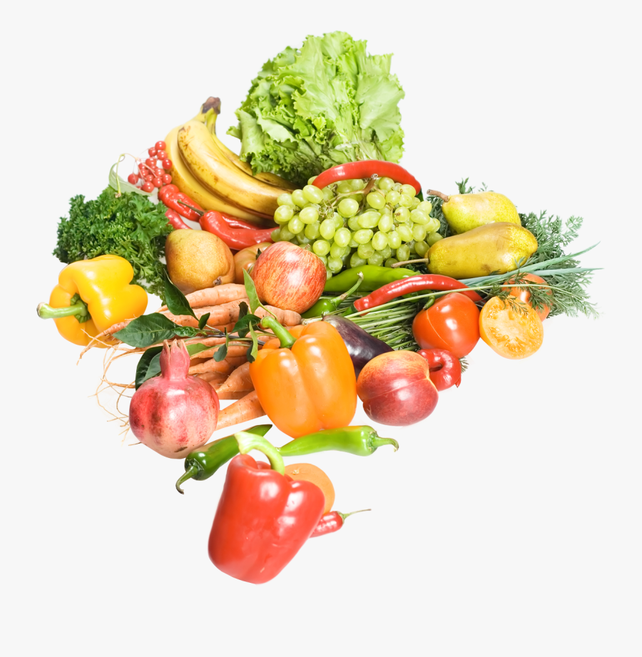 Fruits And Vegetables Png Image - Fruits And Vegetables .png, Transparent Clipart