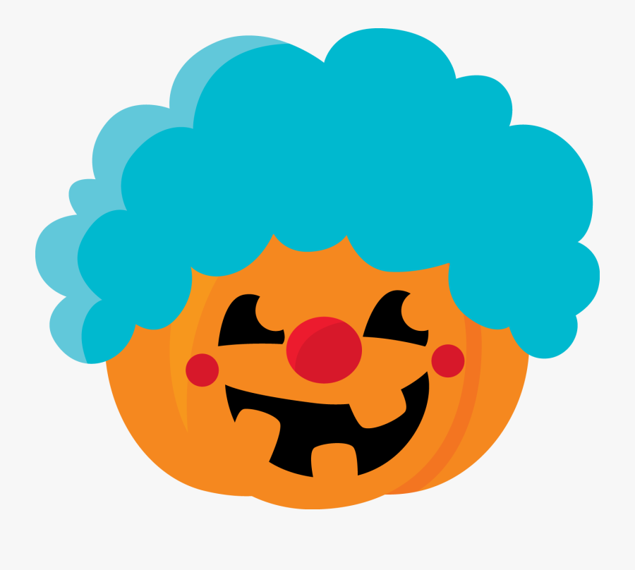 Cute Halloween Vector Free Png Transparent Image - Calabazas De Payaso, Transparent Clipart