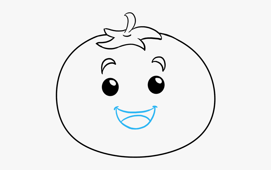 Drawing Vegetable Line Transparent Png Clipart Free - Cartoon, Transparent Clipart