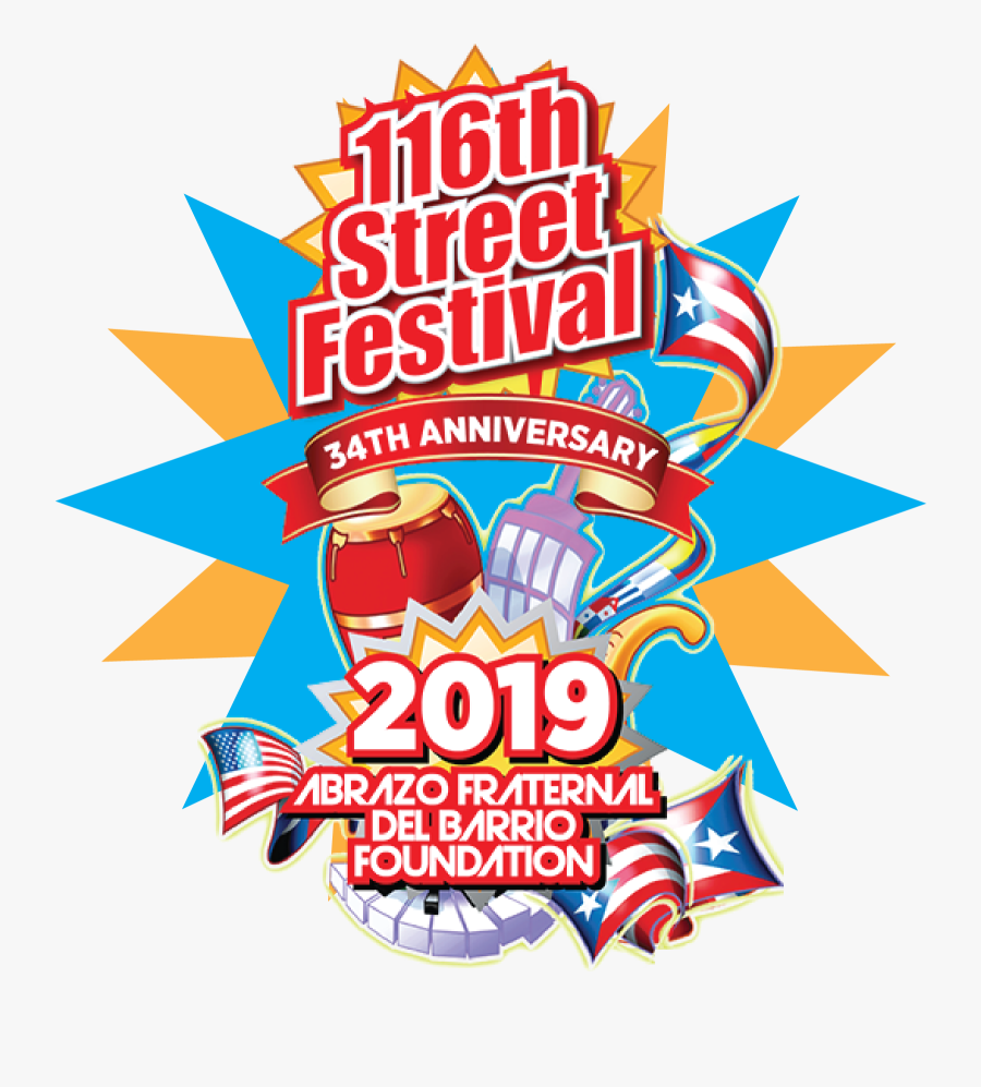 116th Street Festival 2019, Transparent Clipart