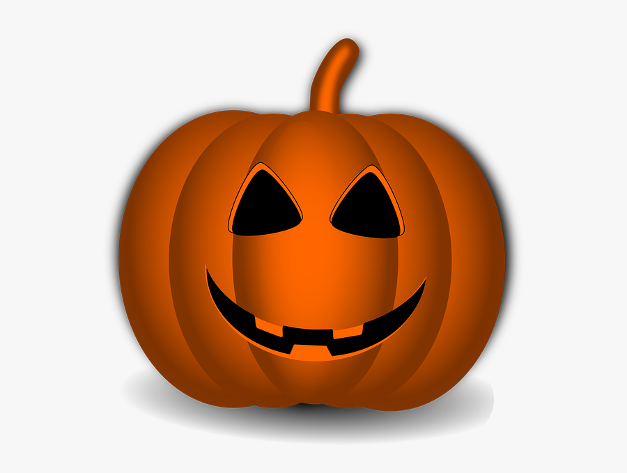 Transparent Pumpkin Face Clipart - Happy Halloween Pumpkin Png, Transparent Clipart