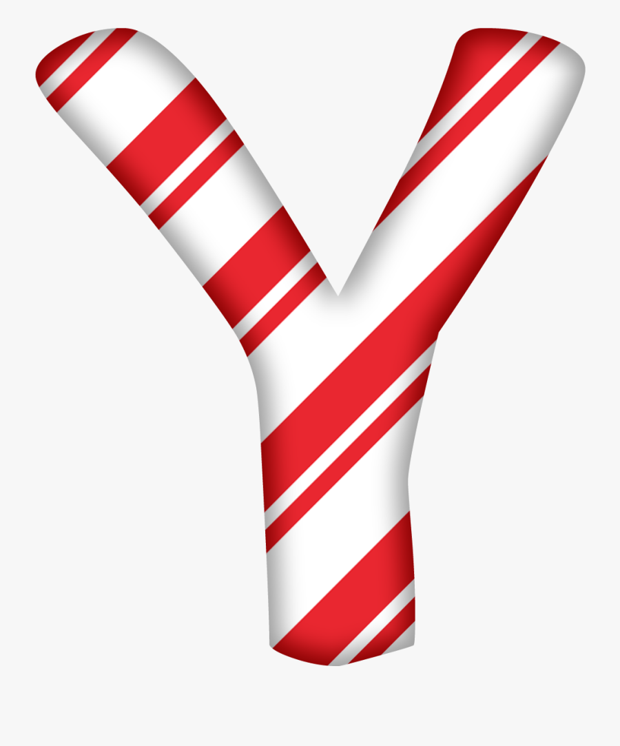 Letter Alphabet Santa Claus - R Christmas Letter Candy Cane, Transparent Clipart