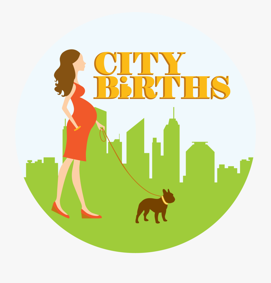 City Background On Yellow, Transparent Clipart