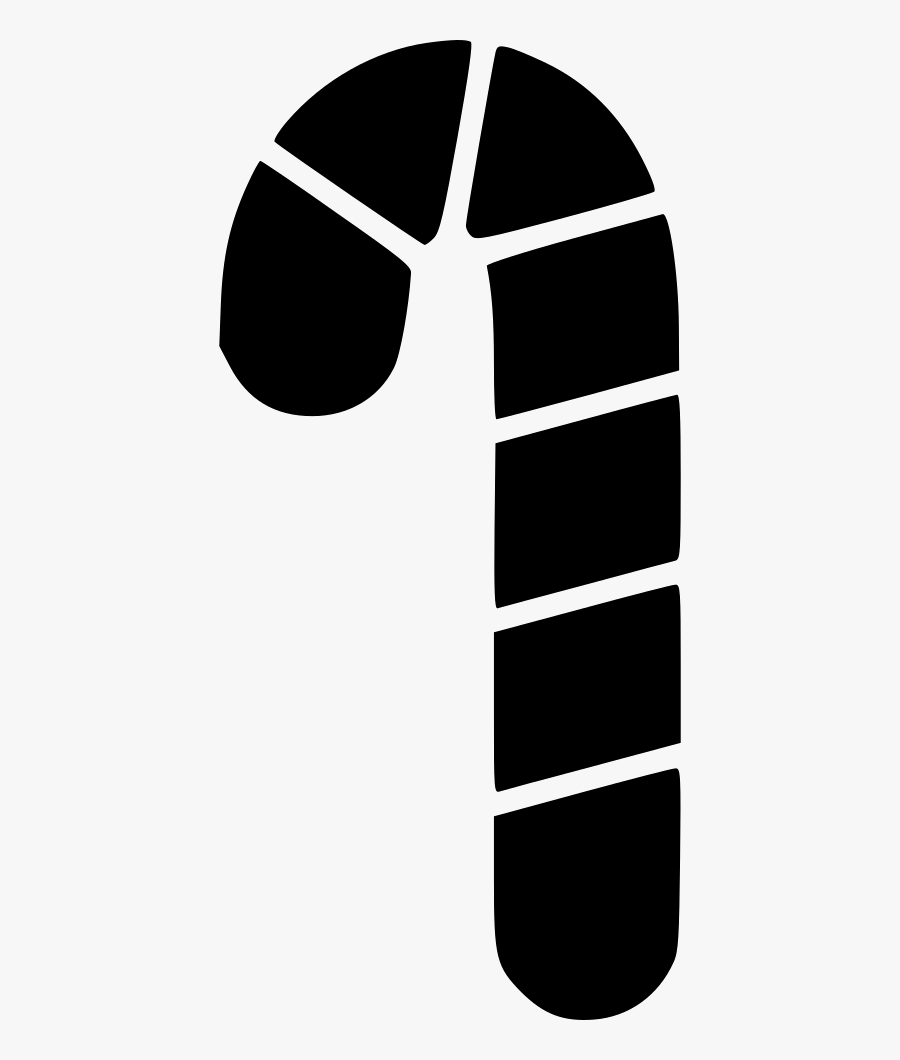 Clip Art Black Candy Cane Socks - Carmine, Transparent Clipart