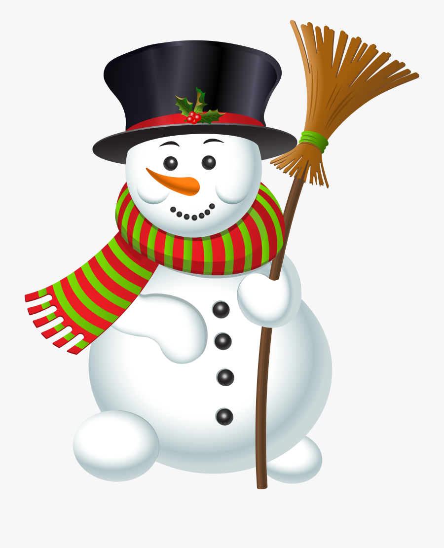 Cute Snowman Png Clip Art Image, Transparent Clipart