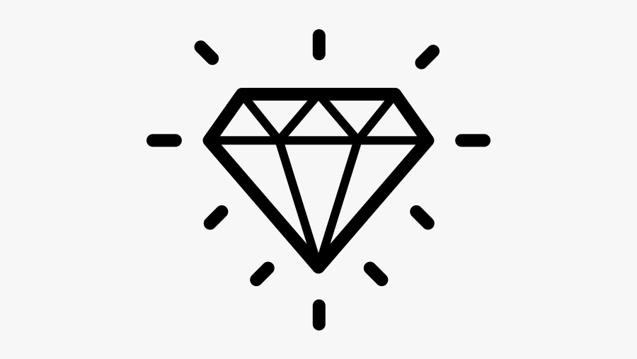 Shining Diamond Clipart, Transparent Clipart