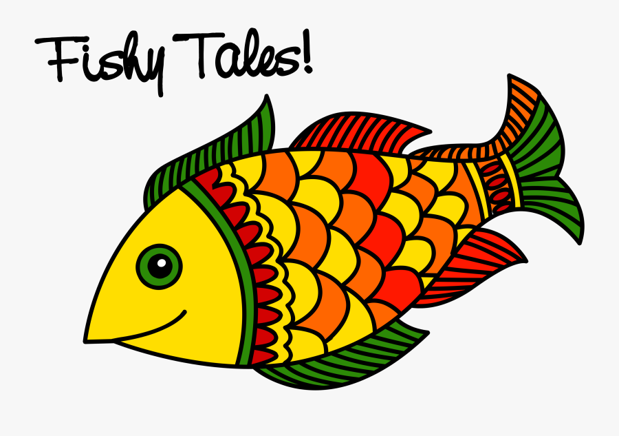 Fishy Tales Madhubani Motif - Madhubani Motif, Transparent Clipart