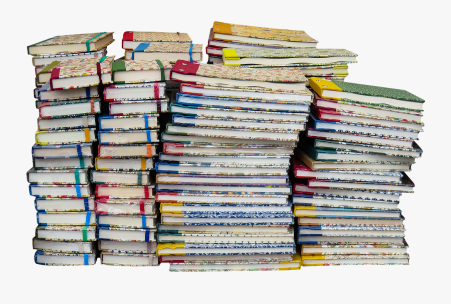 Transparent Stack Of Books Png - Book, Transparent Clipart