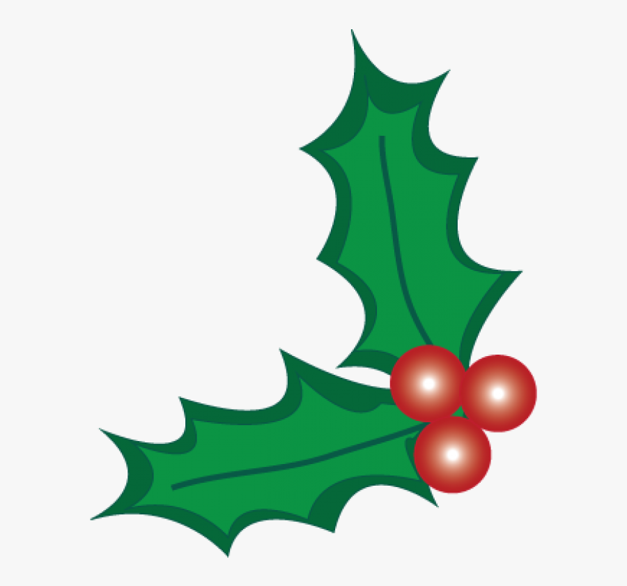 Permalink To Holly And Berries Clip Art - Transparent Background Holly Clipart, Transparent Clipart