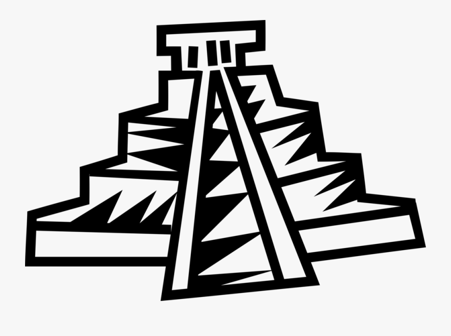 Transparent Aztec Pyramid Clipart - Aztec Pyramids Clipart, Transparent Clipart