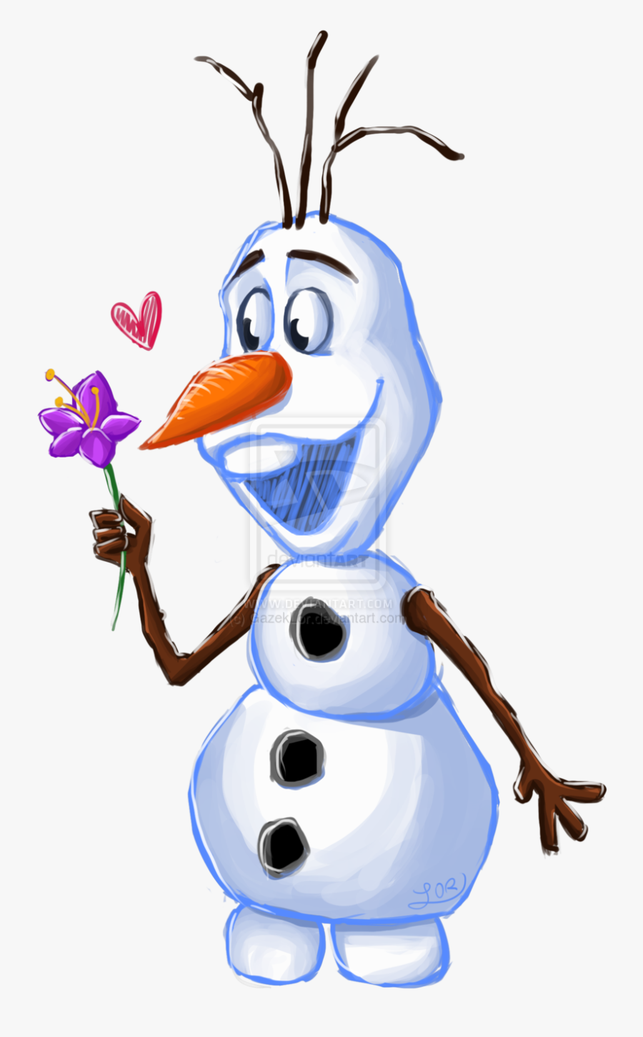 Olaf Transparent Png Png Mart - Olaf Frozen Fever Png, Transparent Clipart