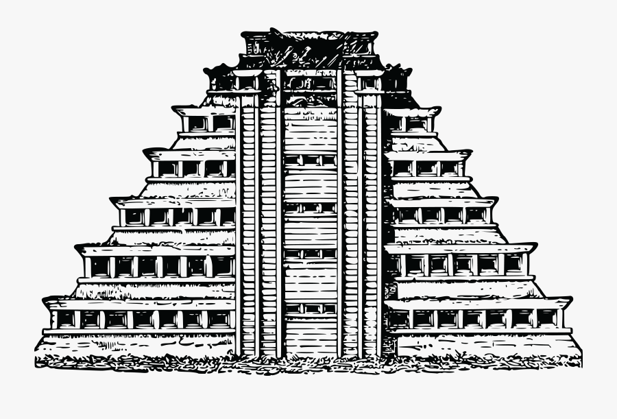 Mexican Pyramid Png, Transparent Clipart