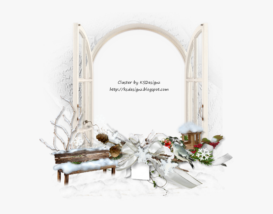 Winter Clusters Ftu - Centrepiece, Transparent Clipart
