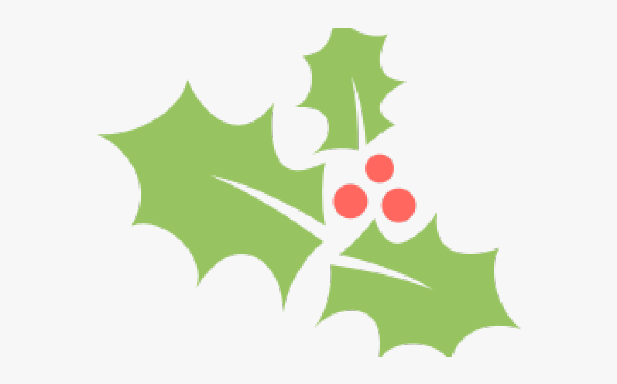 Holly Leaf Image - Mistletoe, Transparent Clipart