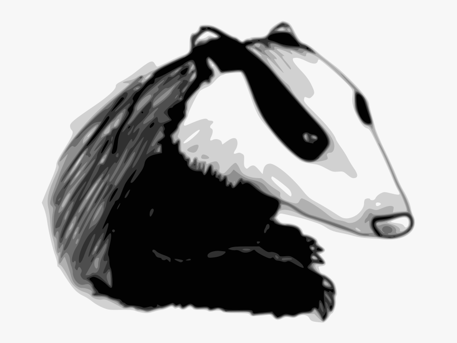Badger - Free Badger Clipart Drawing, Transparent Clipart