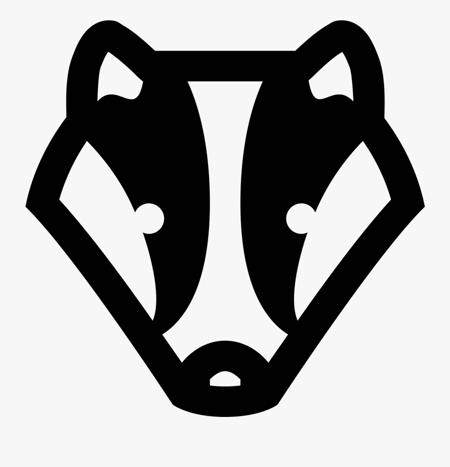 Badger Clipart Emoji - Honey Badger Clip Art, Transparent Clipart