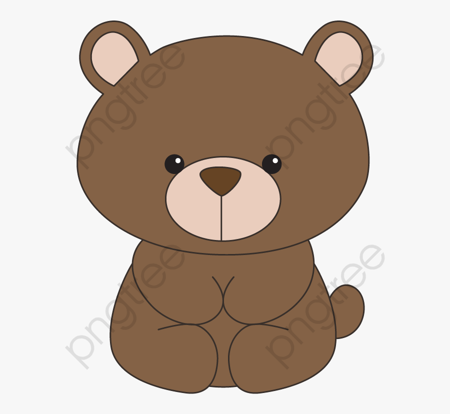 Cute Animal Clipart Bear - รูป การ์ตูน สัตว์ หมี, Transparent Clipart