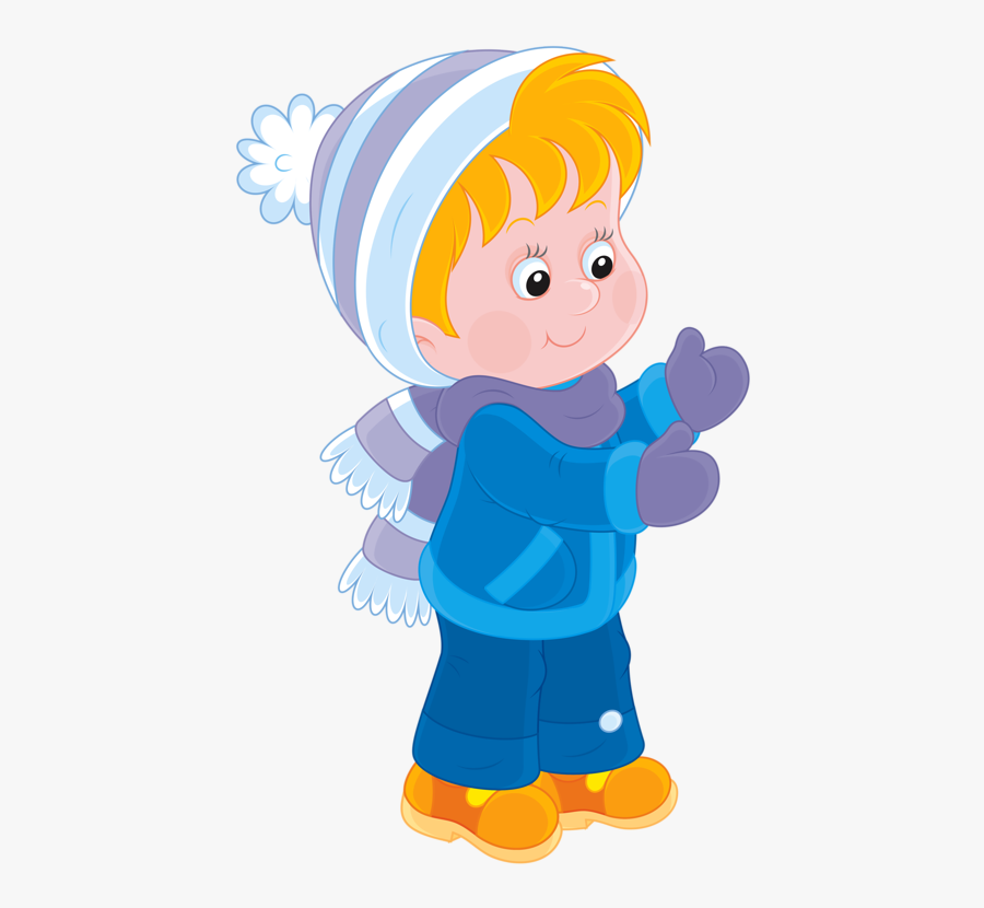 Transparent Winter Png Clipart - Children Winter Clipart, Transparent Clipart