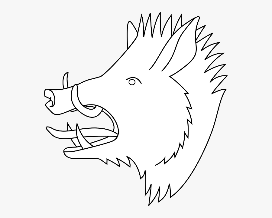 Boar Coat Of Arms , Free Transparent Clipart - ClipartKey