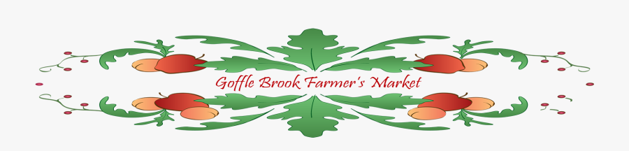 Clipart The Farmers Market Goffle - Goffle Brook Farm Logo, Transparent Clipart