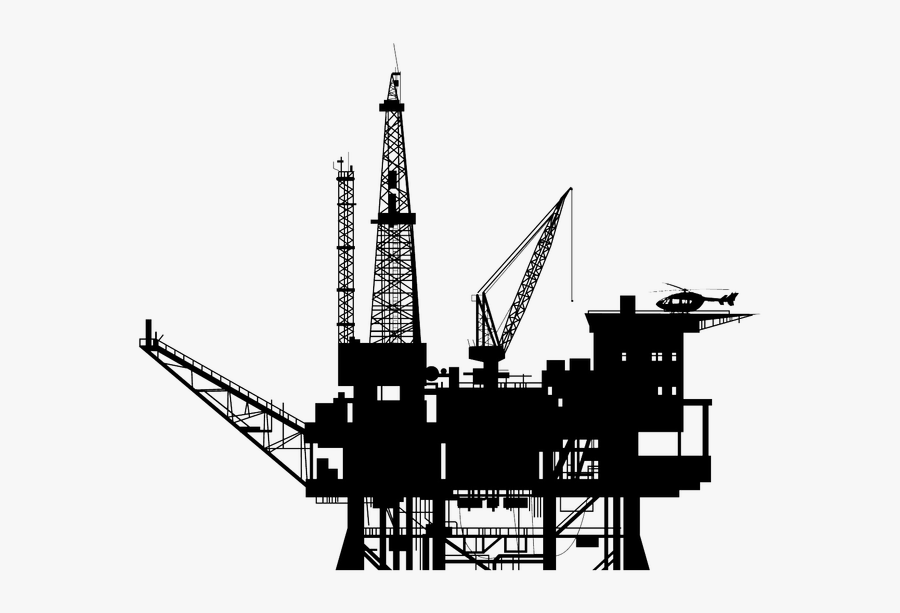 Clip Art Abandoned Oil Rigs - Oil Rig Transparent Background, Transparent Clipart