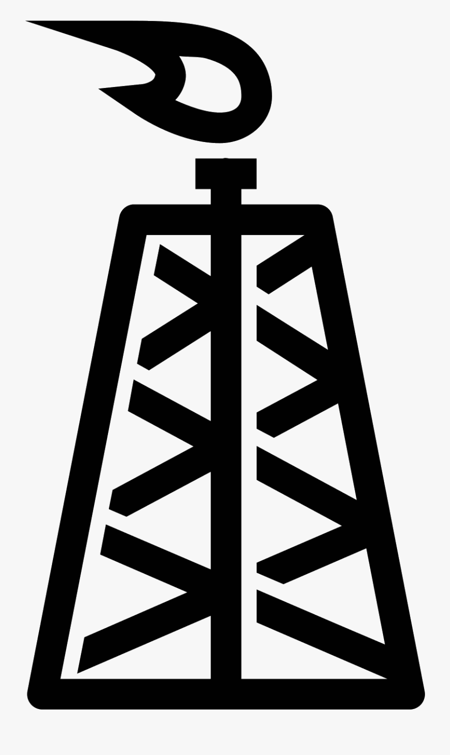 Gas Icon Free Download Png And This - Oil Rig Clipart, Transparent Clipart