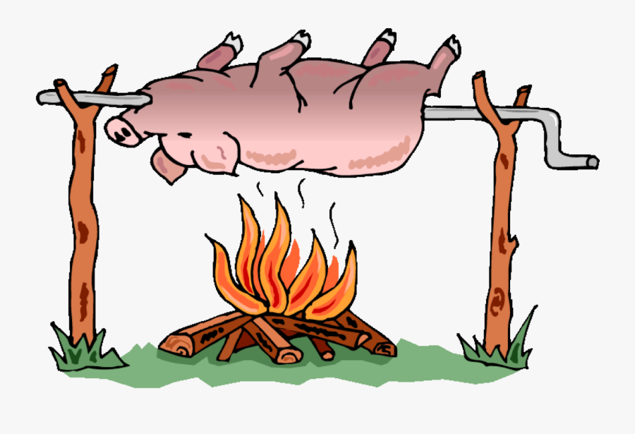 17th Annual Hog Roast - Pig Roast, Transparent Clipart