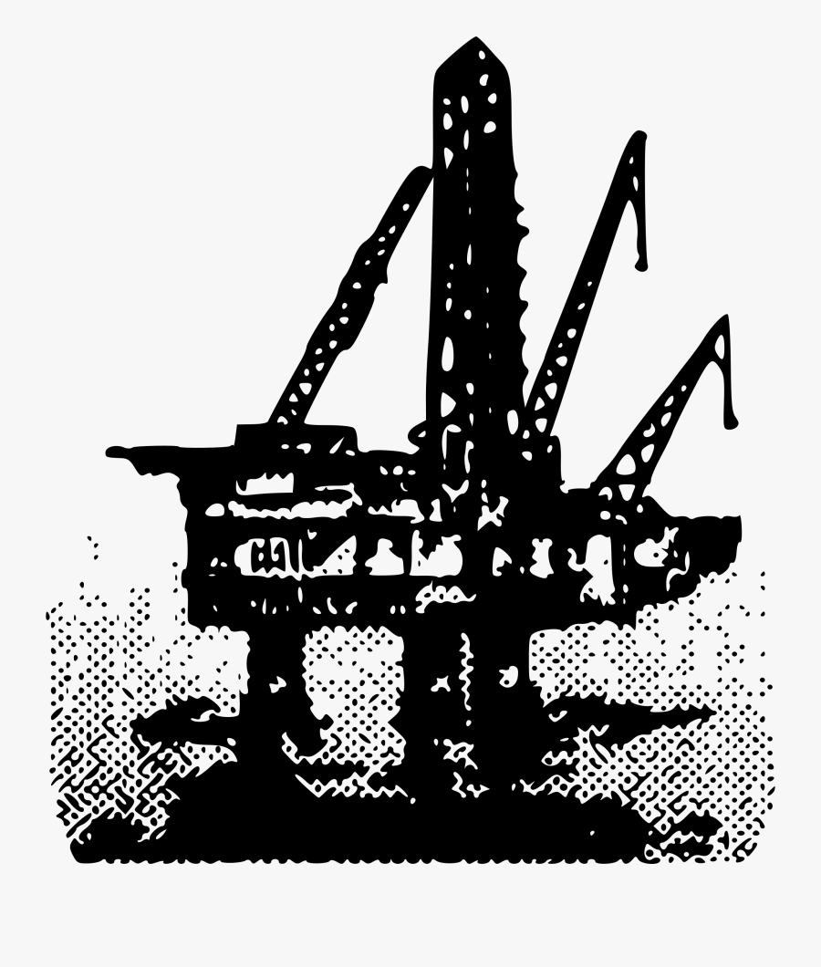 Clipart - Clipart Image Oil Rig, Transparent Clipart